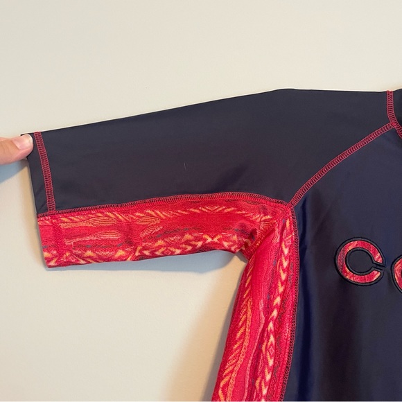 COOGI Boys Sun UV Protection Swim Shirt Athletic Short Sleeve Outdoor T-Shirt 12 - Picture 2 of 10